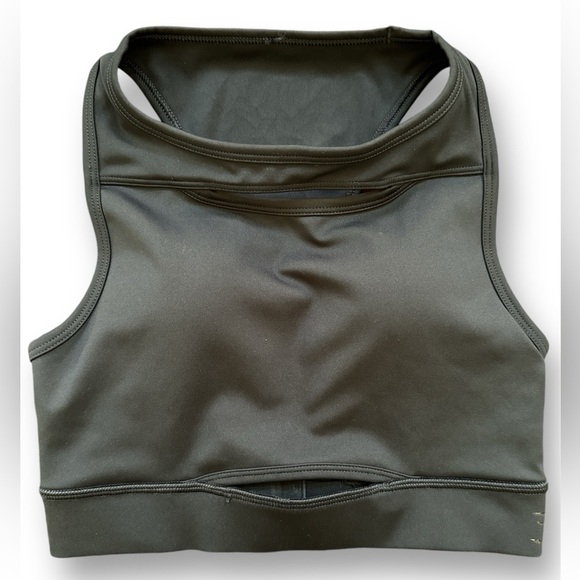 GymShark Black Sports Bra Women's Exo Fit Training Sports Bra Size Small - Picture 1 of 12